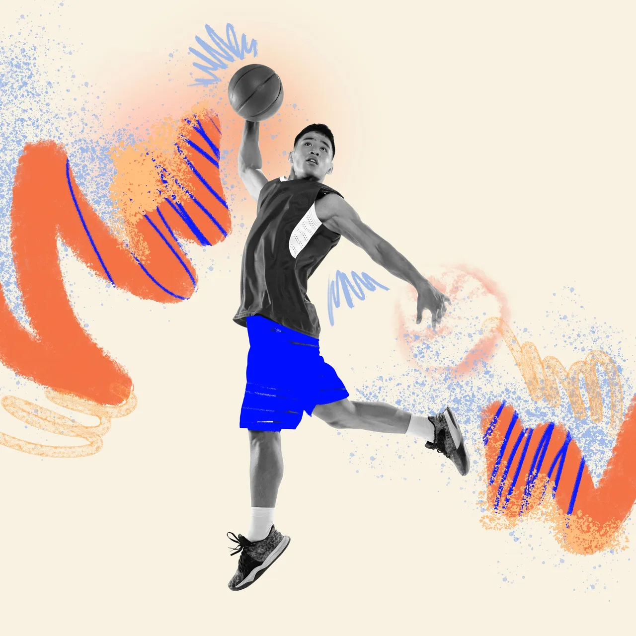Sports Mural — Basketball