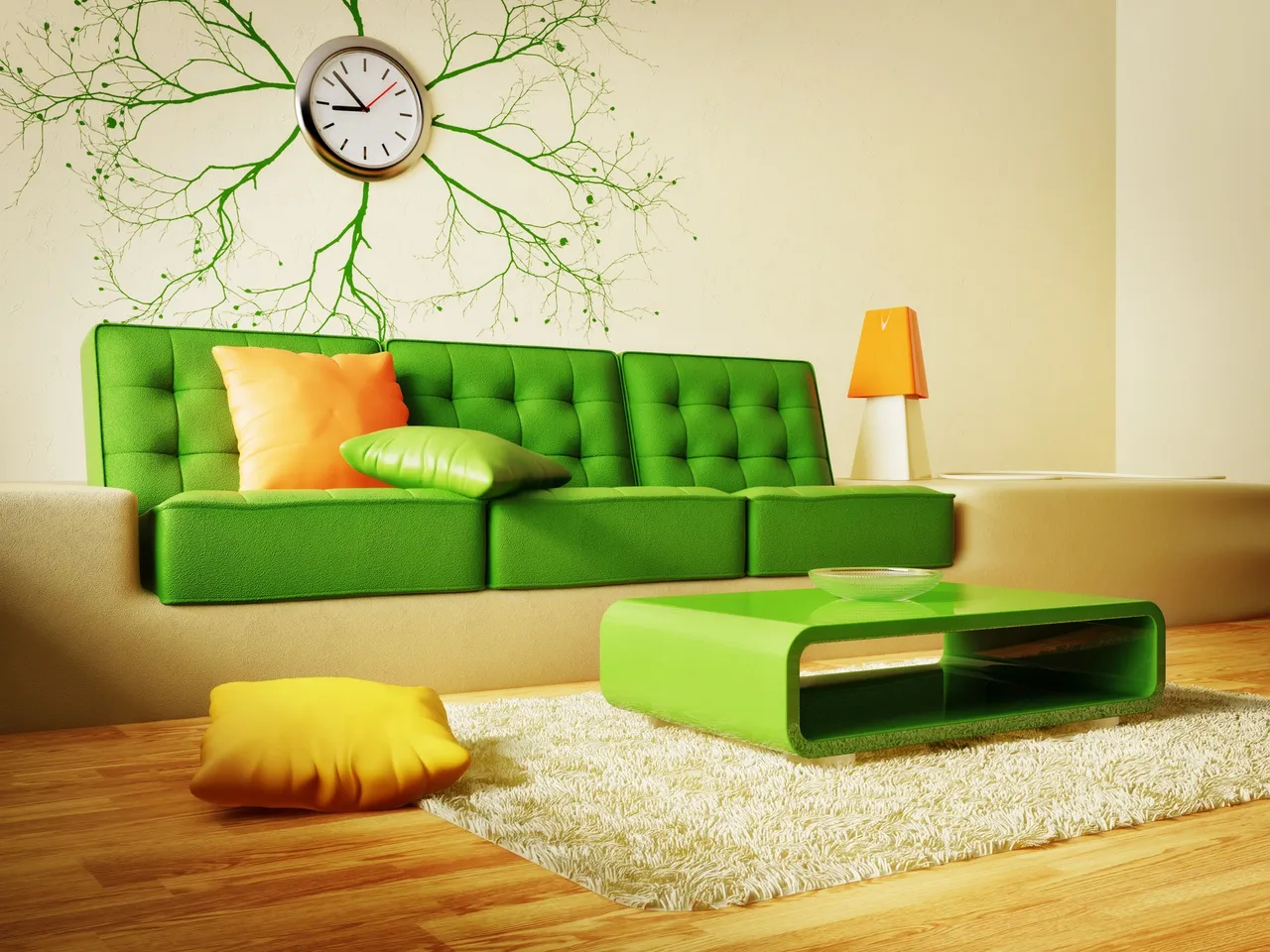 Green Branch Design — Living Room