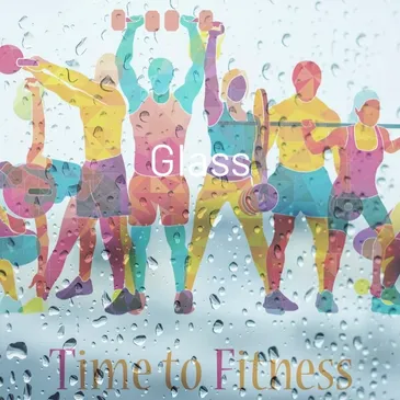 Fitness Mural — Printed on Glass